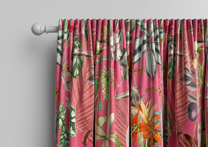 Barbados, Flamingo Pink - Made to Measure Curtain - Image 10